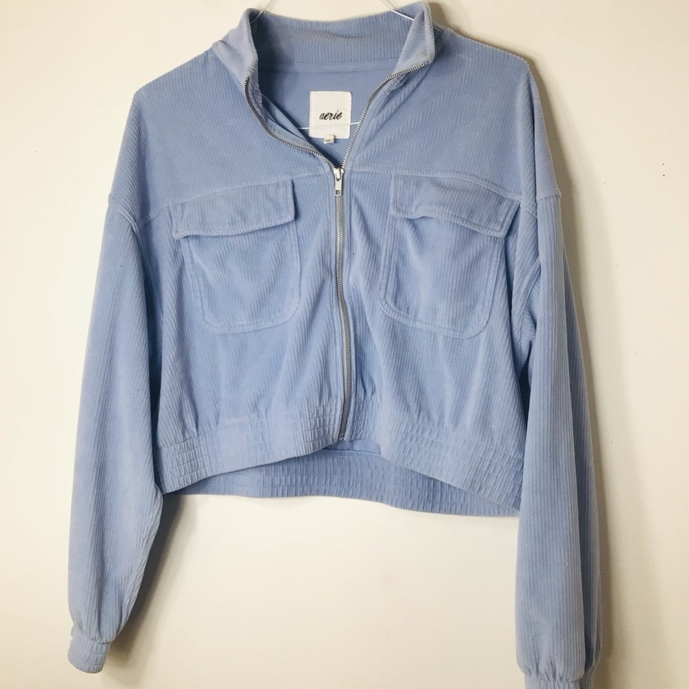 Aerie top women oversized blue xl